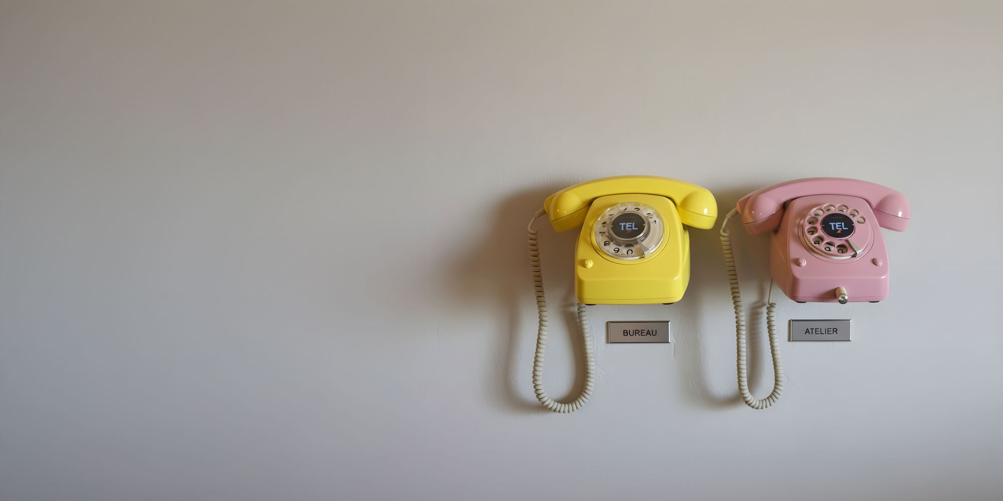 Lignes privées – téléphones vintage pour bureaux – Atelier N°24