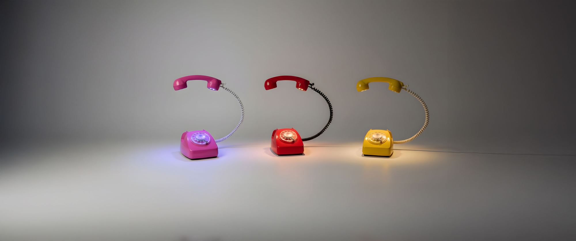 Lampes téléphones vintage – Atelier N°24